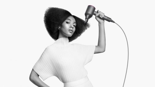 Фен Dyson Supersonic (черный/серебристый) с 5 насадками