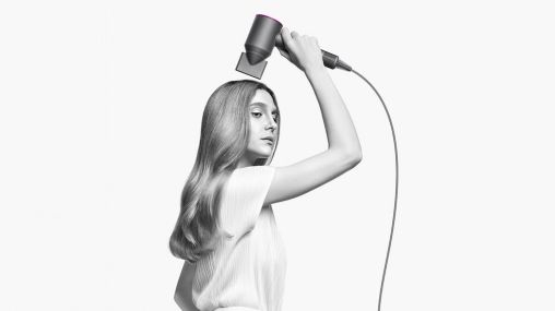 Фен Dyson Supersonic (черный/серебристый) с 5 насадками