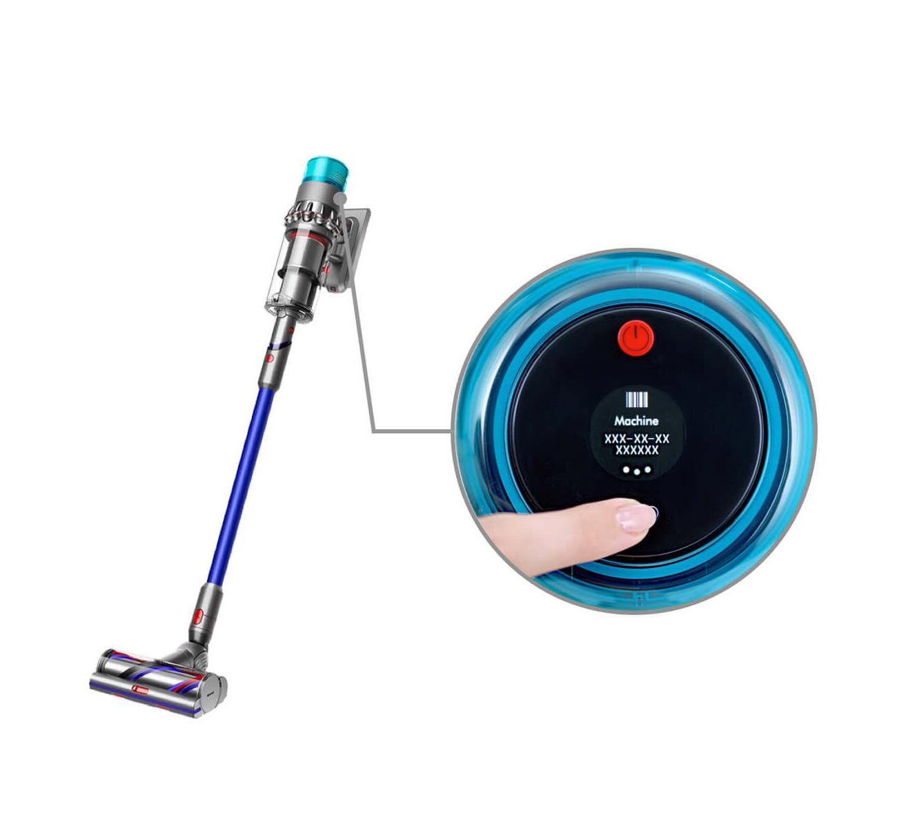 Как найти серийный номер вашего устройства Dyson
